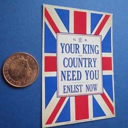 WW1.....Your King and Country Need You